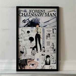 Chainsaw Man Kobeni Anime Poster